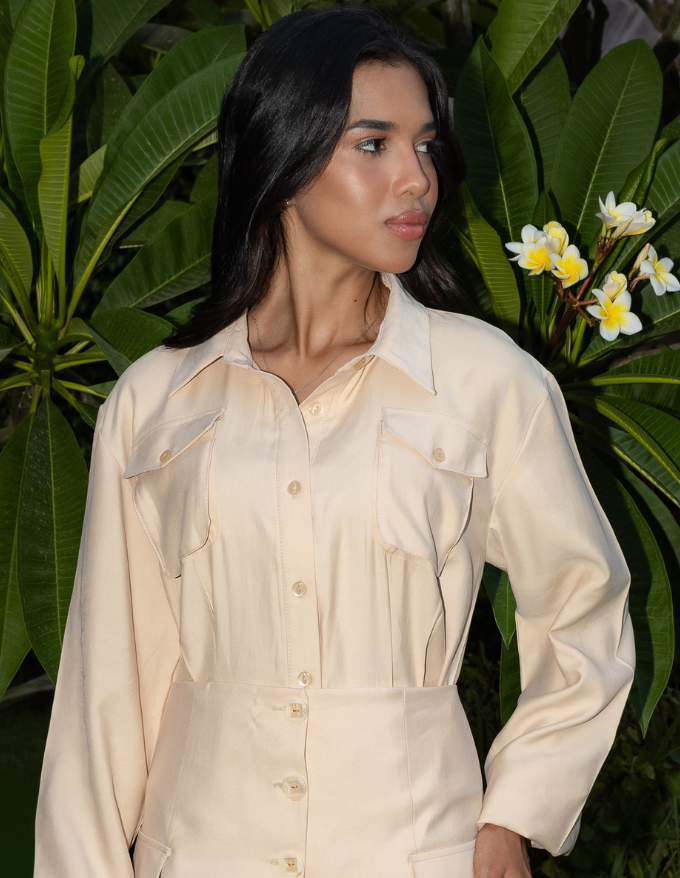 Vela Beige - Long Sleeve